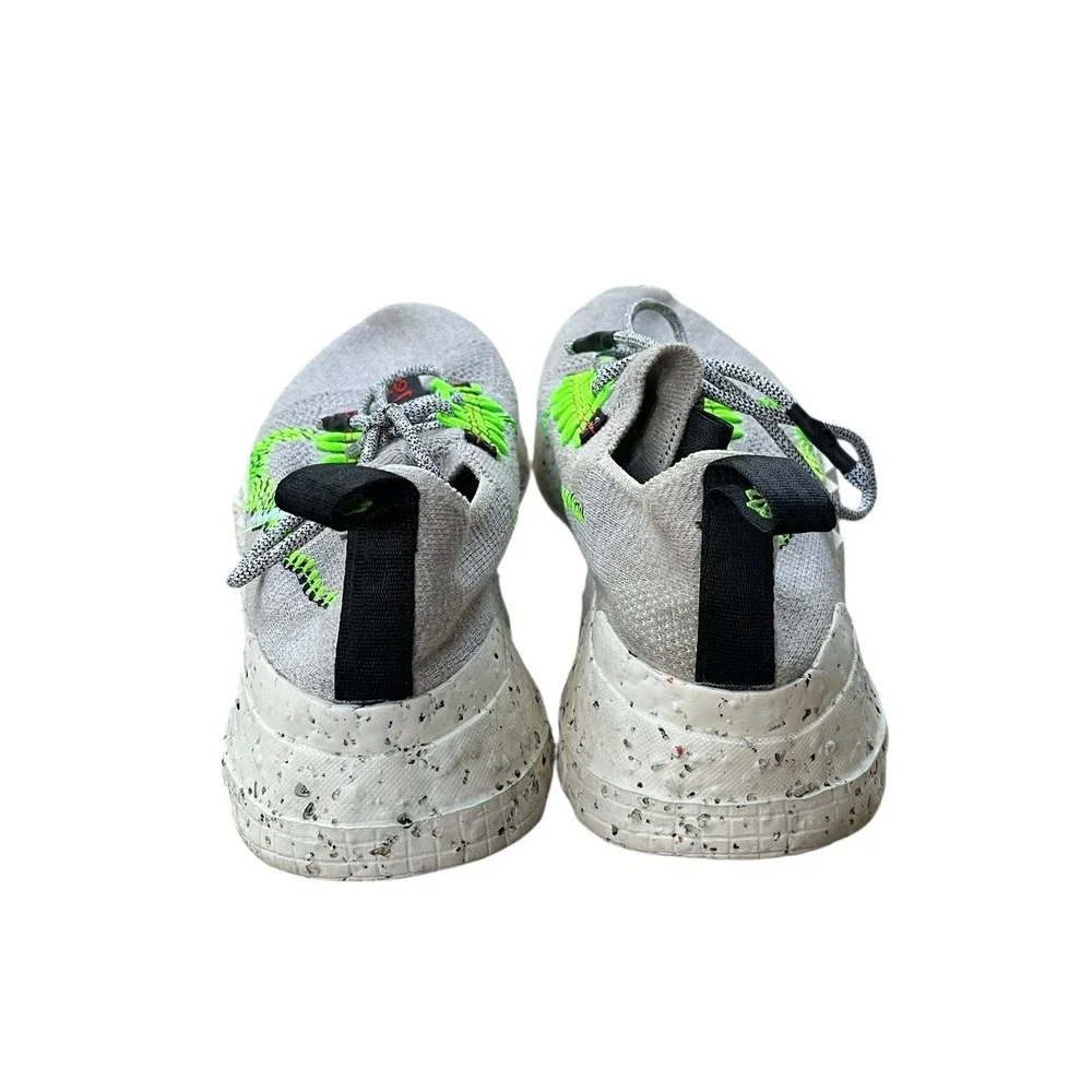 Men's‎ Size 9 Nike Space Hippie 04 Running Shoe Vast Grey/Electric Green